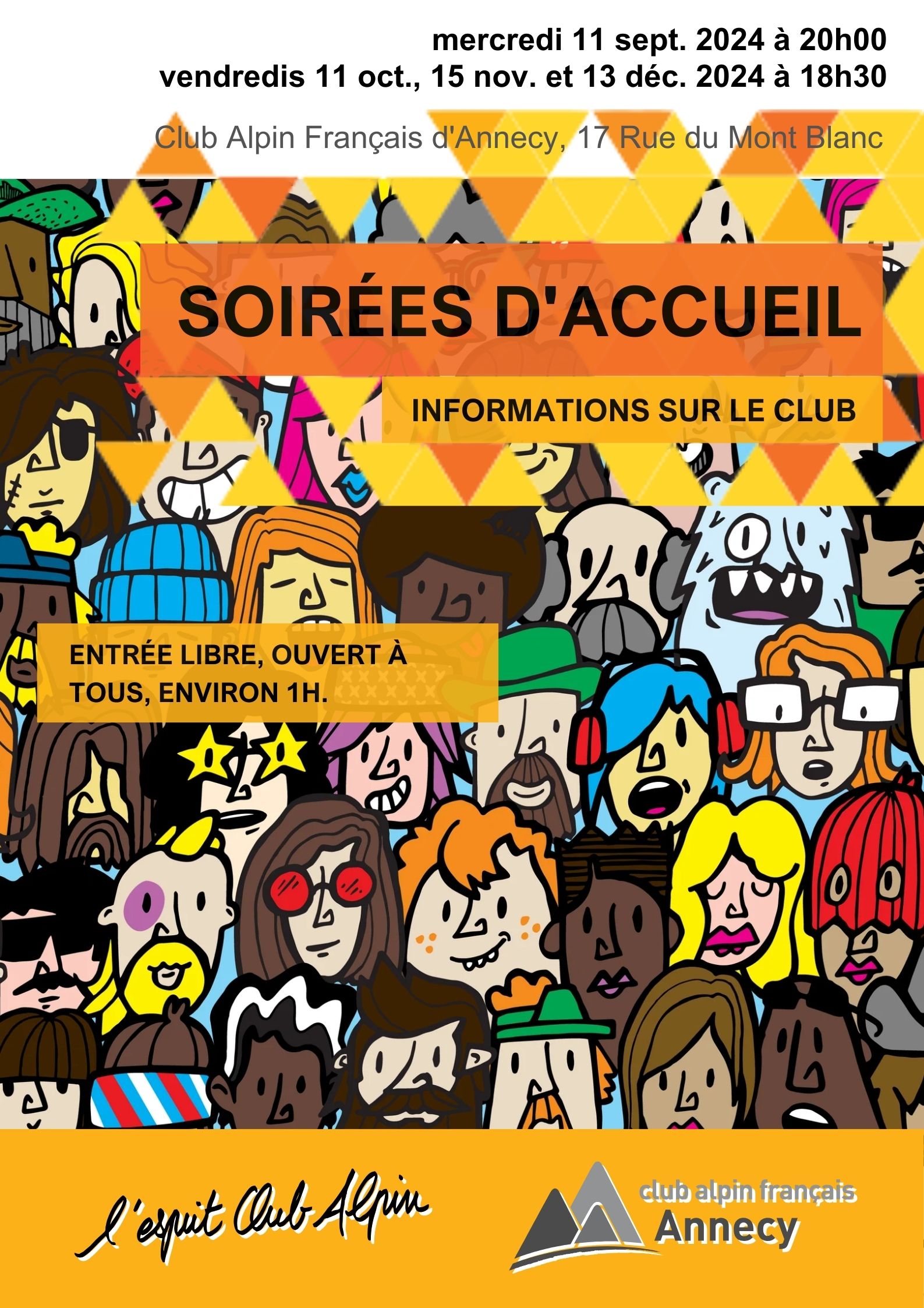Soirée d’accueil des nouveaux arrivants