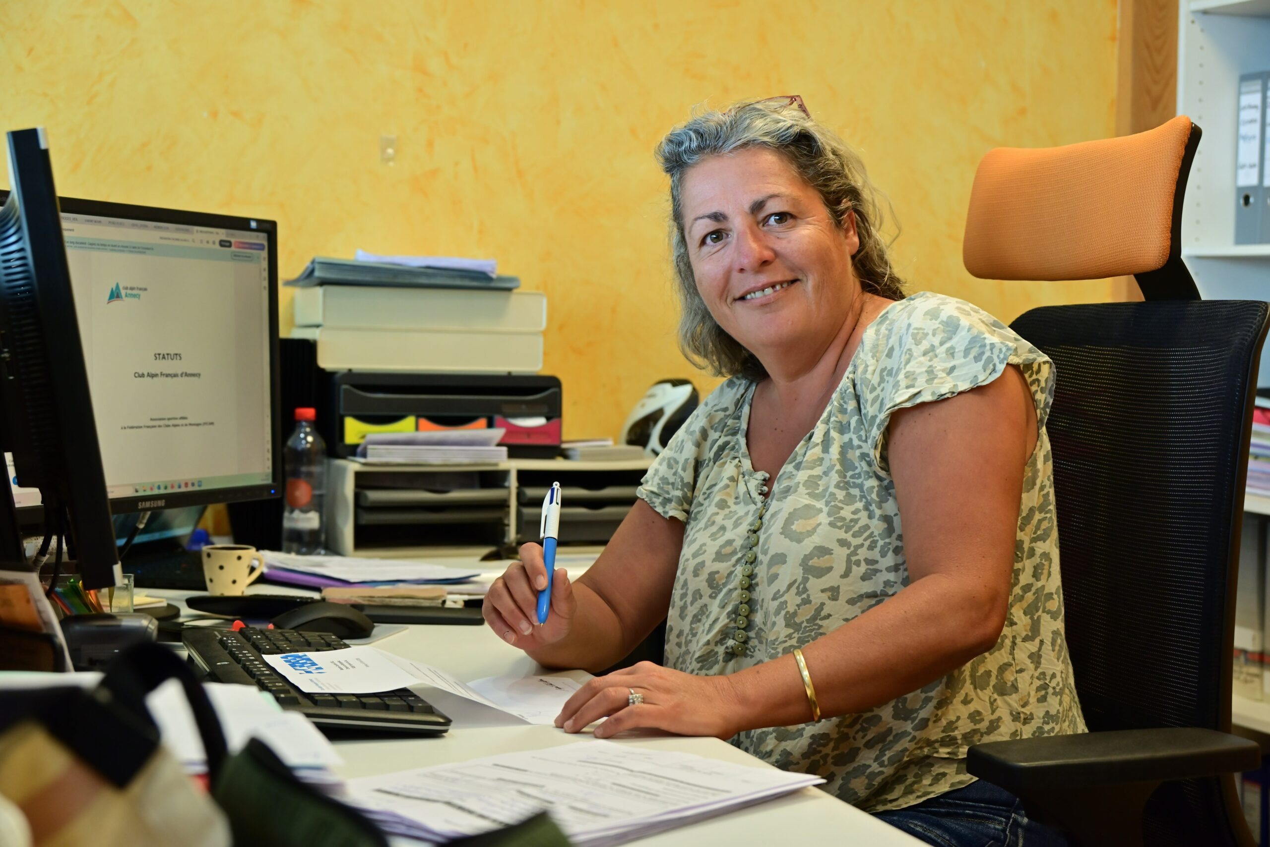 Un nouveau sourire à l’accueil du Club