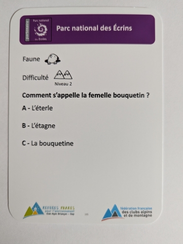 Question niveau 2