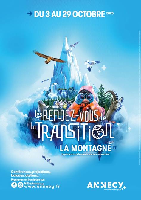 A ne pas manquer en octobre : les rendez-vous de la transition à Annecy …
