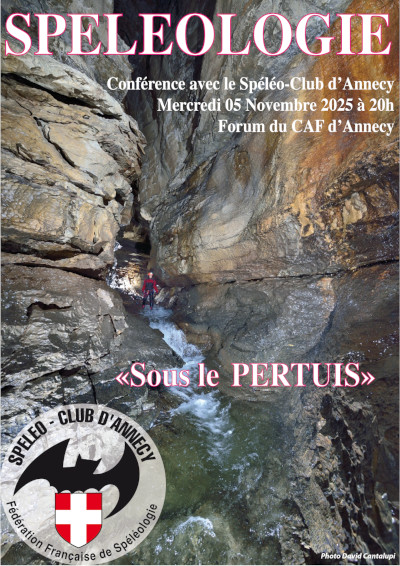 Parmelan … le 5 novembre, on plonge sous le Pertuis …