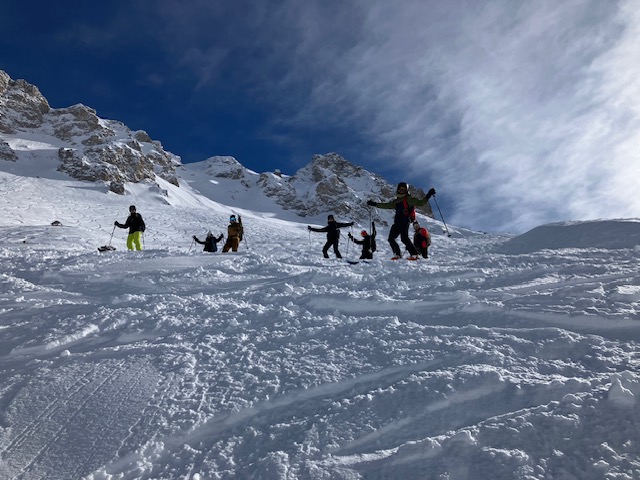 Une superbe journée de ski alpin à Courchevel