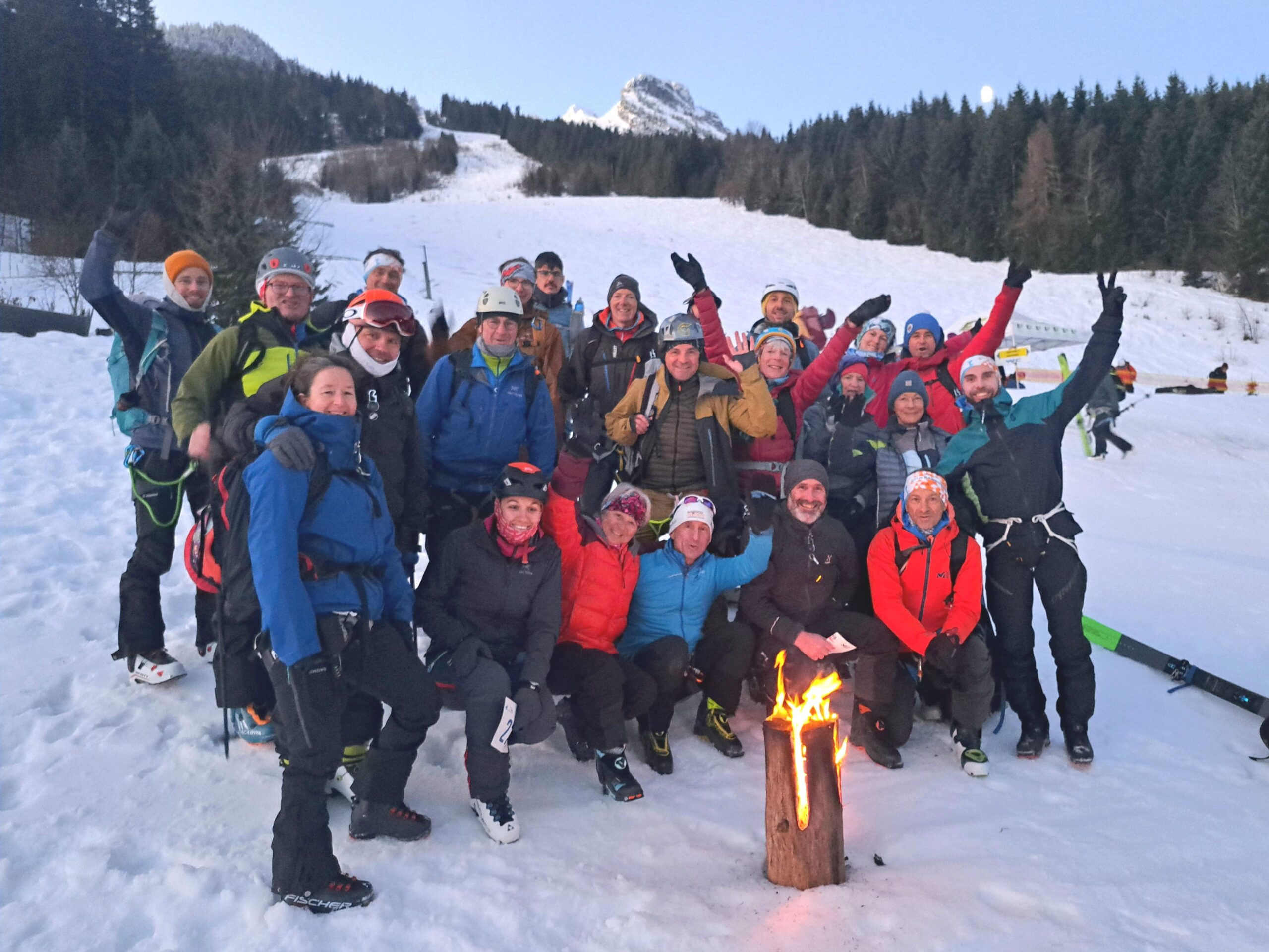 Trace d’Espoir _ Course de ski alpinisme Caritative sans chrono, ni classement