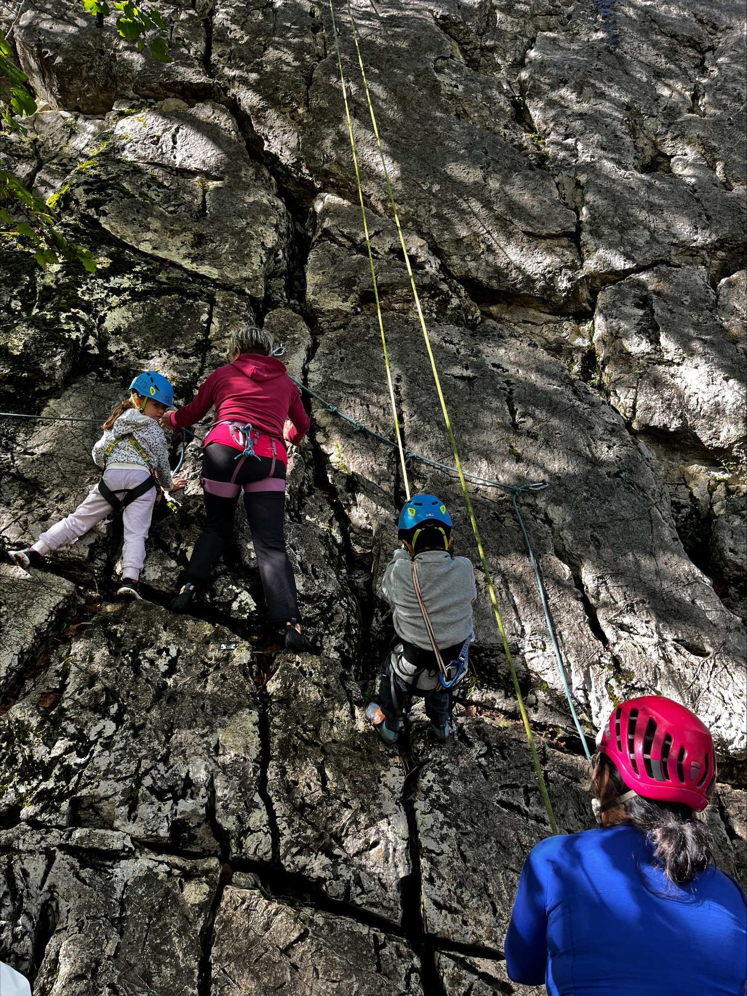 via corda et descente